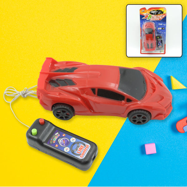 3067 Plastic Remote control wired sports car for kids, for Play for Children ( Battery Not Included / 1 Pc )