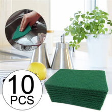 3410 Scrub Sponge Cleaning Pads Aqua Green  10PCS 