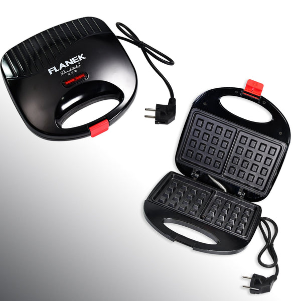 2817 Waffle Maker, Makes 2 Square Shape Waffles| Non-Stick Plates| Easy to Use with Indicator Lights 