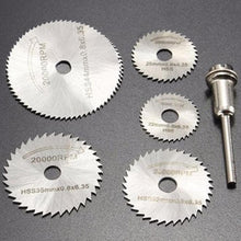 408 -6pcs Metal HSS Circular Saw Blade Set Cutting Discs for Rotary Tool 