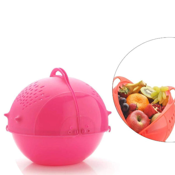 8111 Ganesh Fruit and vegetable basket Plastic Fruit & Vegetable Basket 