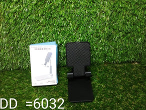 6032 Foldable Mobile Stand with Angle Adjustable Desktop Table Mobile Holder 