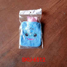 6512 Blue Stitch small Hot Water Bag with Cover for Pain Relief, Neck, Shoulder Pain and Hand, Feet Warmer, Menstrual Cramps. 